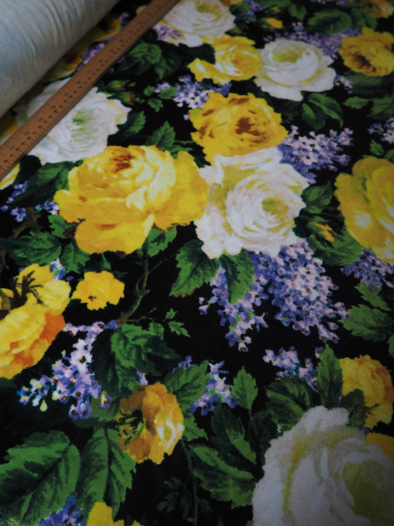 Yellow Rose + Hyacinth Velour