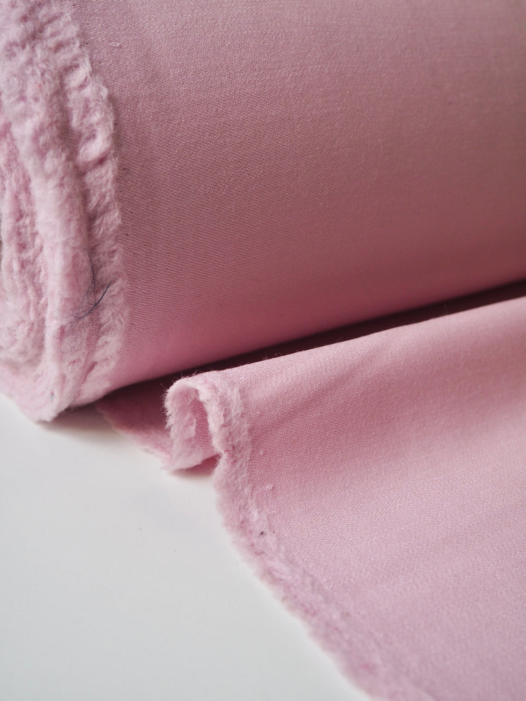 Blossom Pink Double Wool Crepe
