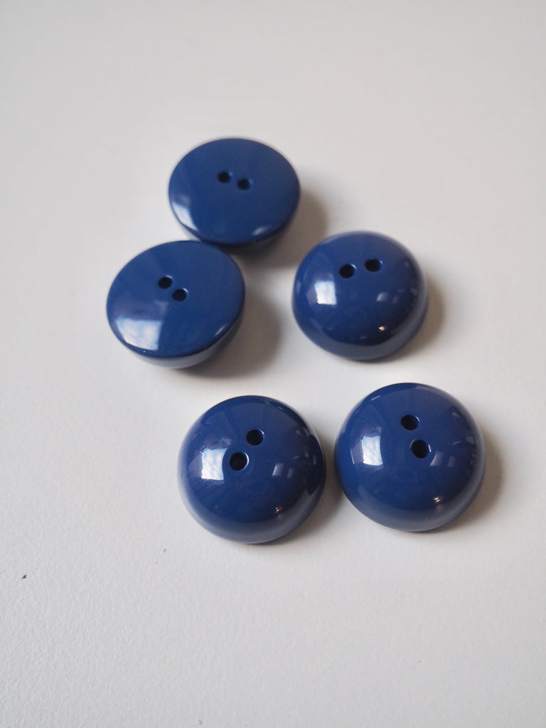 Cobalt Dome Buttons 23mm/36L