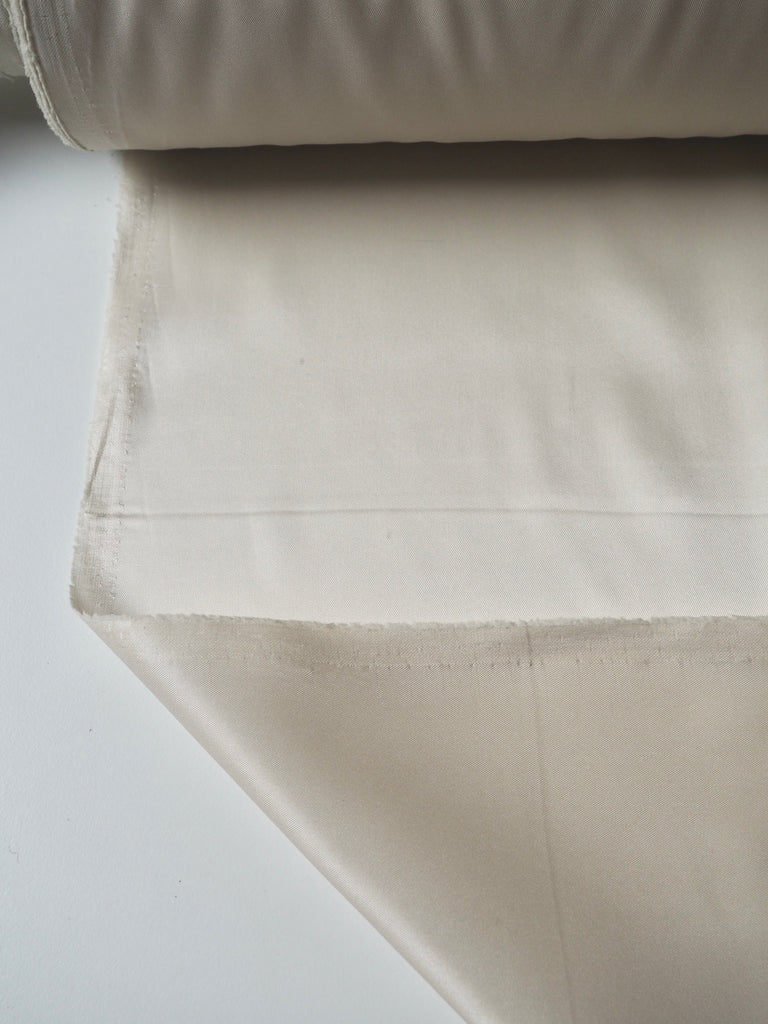 Oyster Stretch Acetate Satin Twill Lining