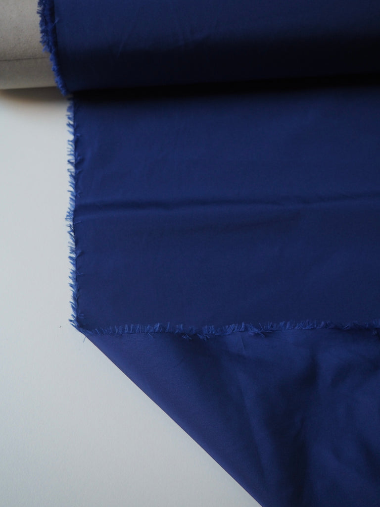 Blue Stretch Viscose Cady – The New Craft House