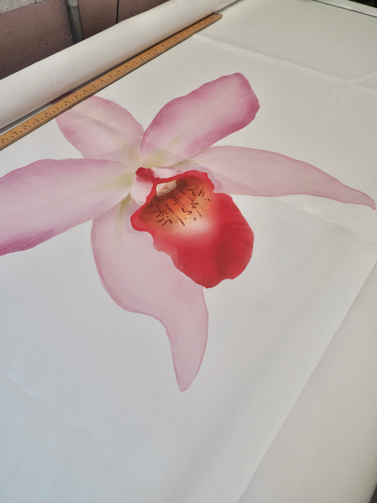 Floral Satin Twill Panels