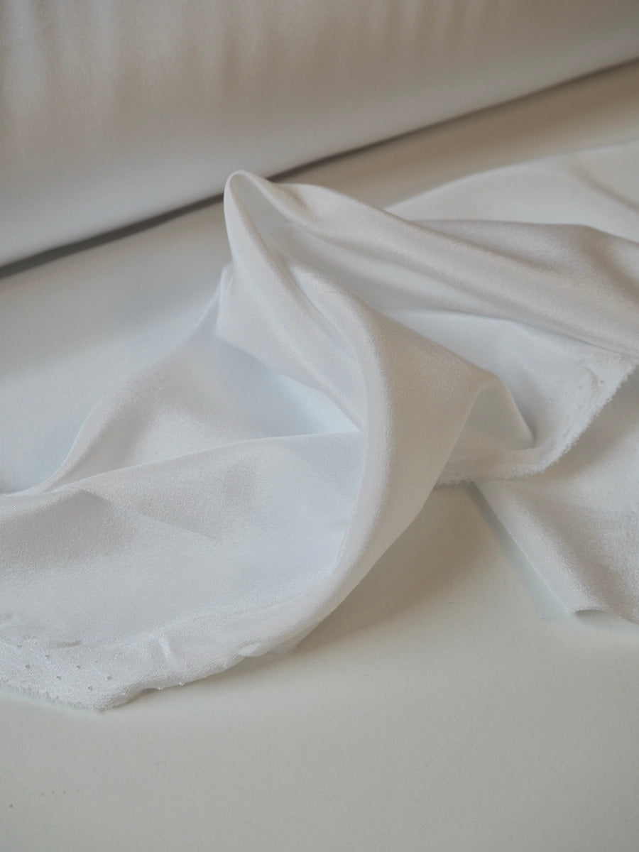 Bright White Crepe de Chine – The New Craft House