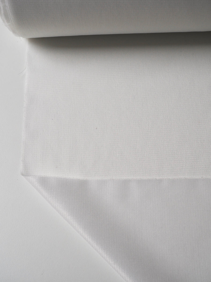 White Heavyweight Satin Nylon Fusible Interfacing – The New Craft House