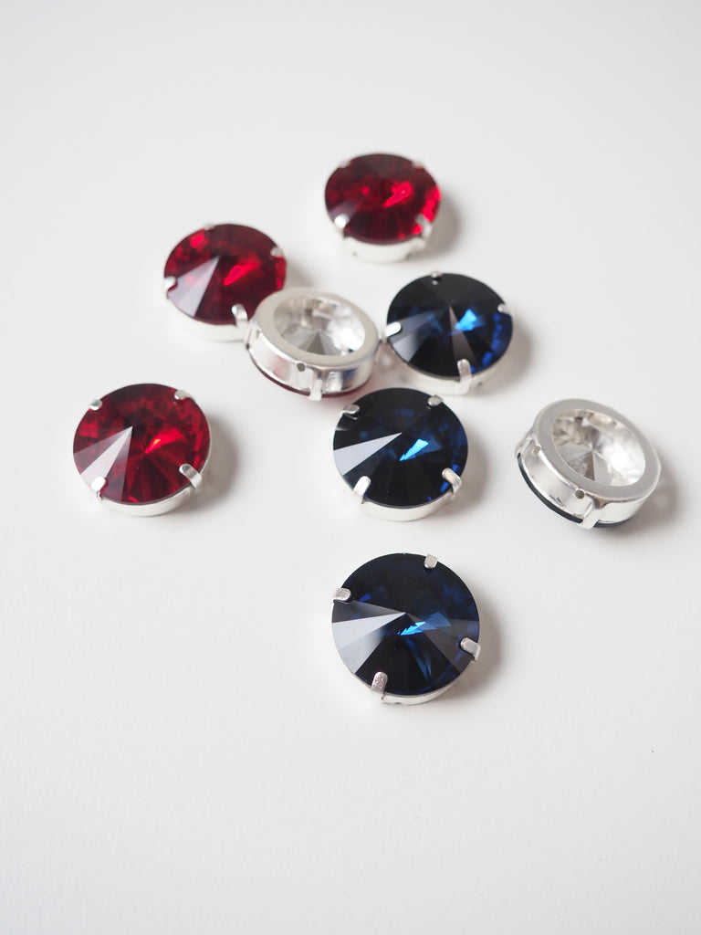 Multi-Colour Rhinestones 20mm