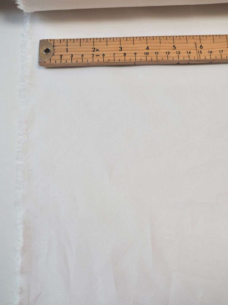 Liberty White Athena Cotton Jacquard