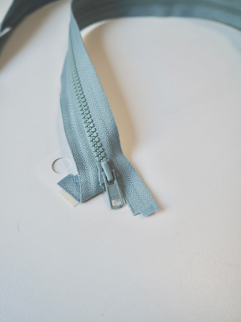 YKK 45cm/18in Soft Teal Plastic Open-Ended Zips