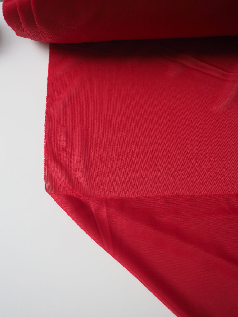 Red Satin Light Interlock Jersey – The New Craft House