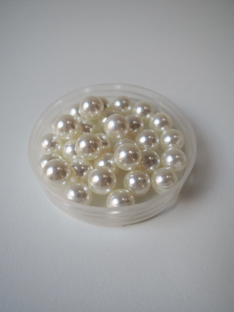 Antique Faux Pearl Beads (No Hole) 10mm