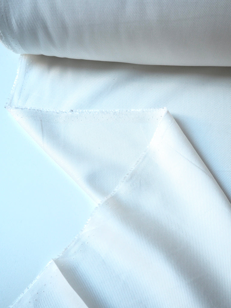 White Tencel Twill