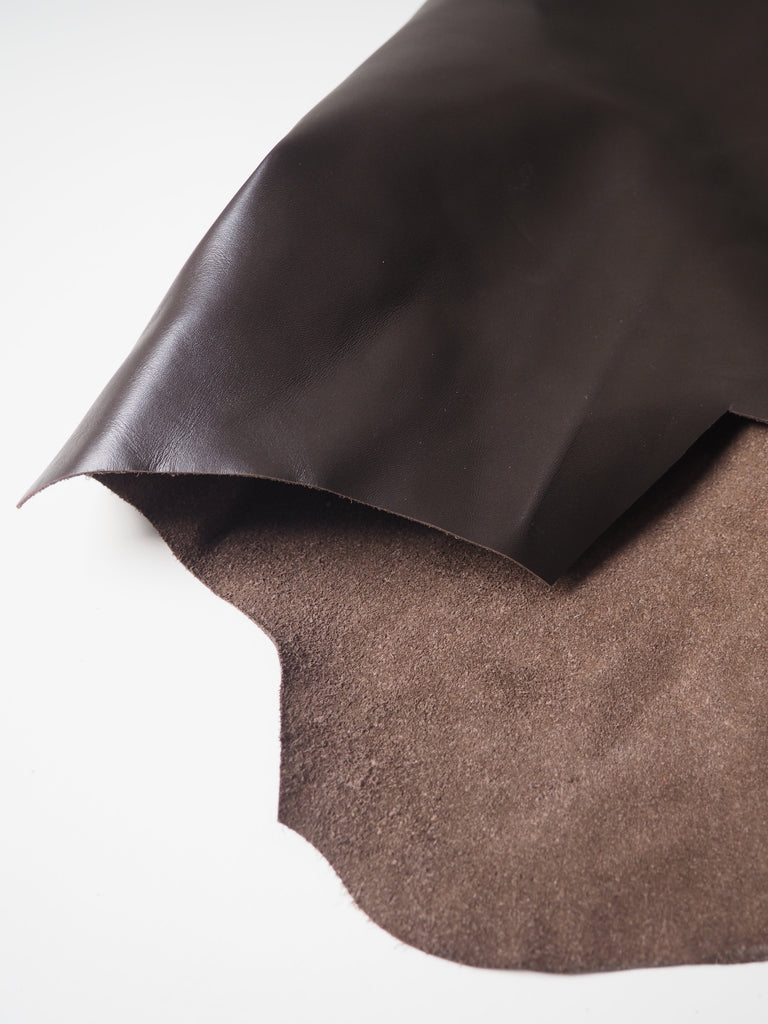 Dark Brown Smooth Cowhide