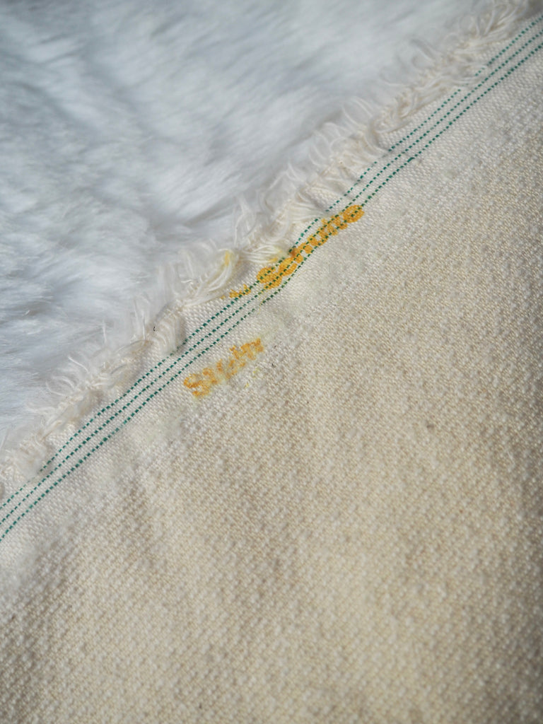 Steiff White Faux Faur