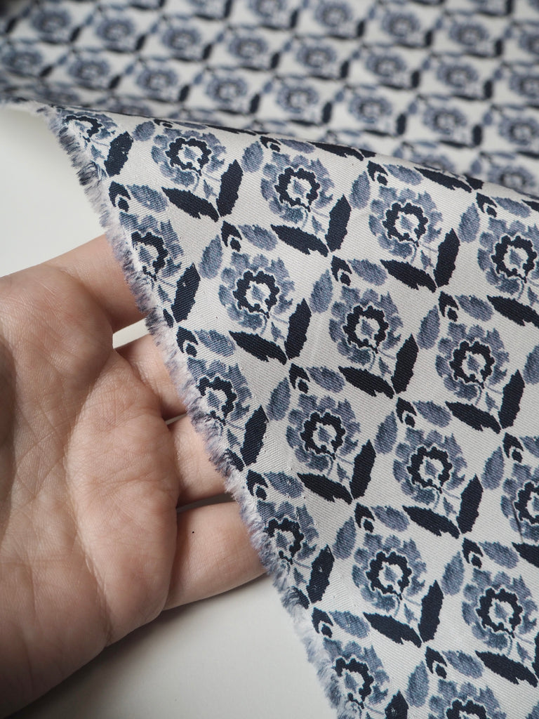 Liberty Blue Beyoglu Cotton Twill