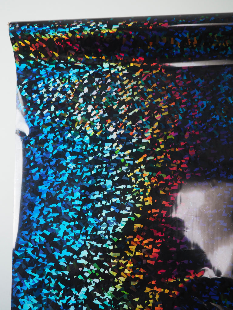 Denim Holographic Confetti Heat Transfer Foil