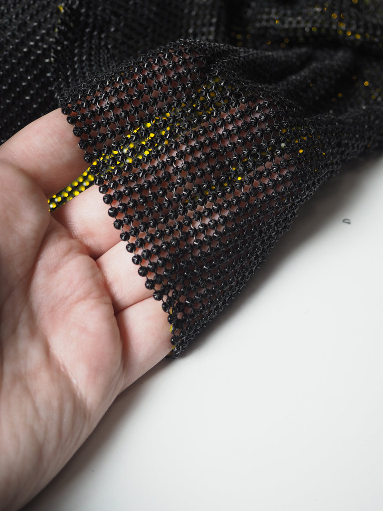 Yellow Crystal Black Chainmail