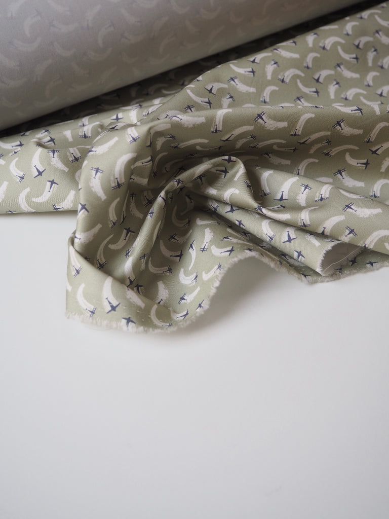 Liberty Green Flying Start Cotton Twill