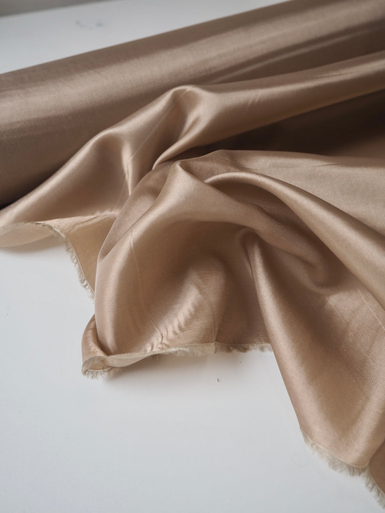 Sand Acetate Satin Lining