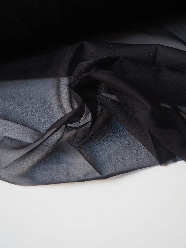 Black Ultrafine Fusible Interfacing