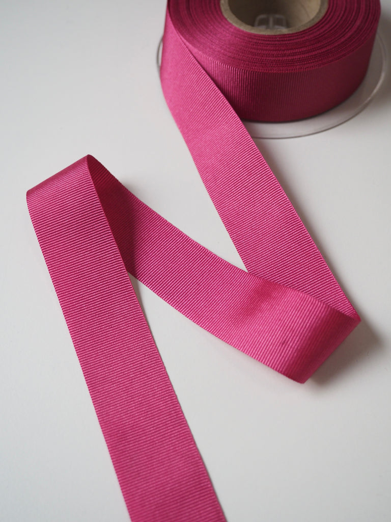 Hot Pink Grosgrain Ribbon 26mm