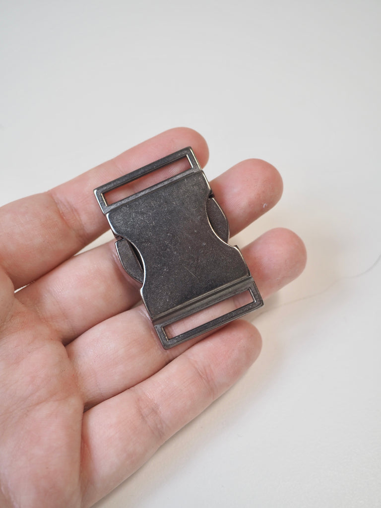 Gunmetal Side Release Buckle 50mm