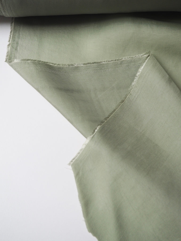 Pale Pistachio Viscose Twill Lining