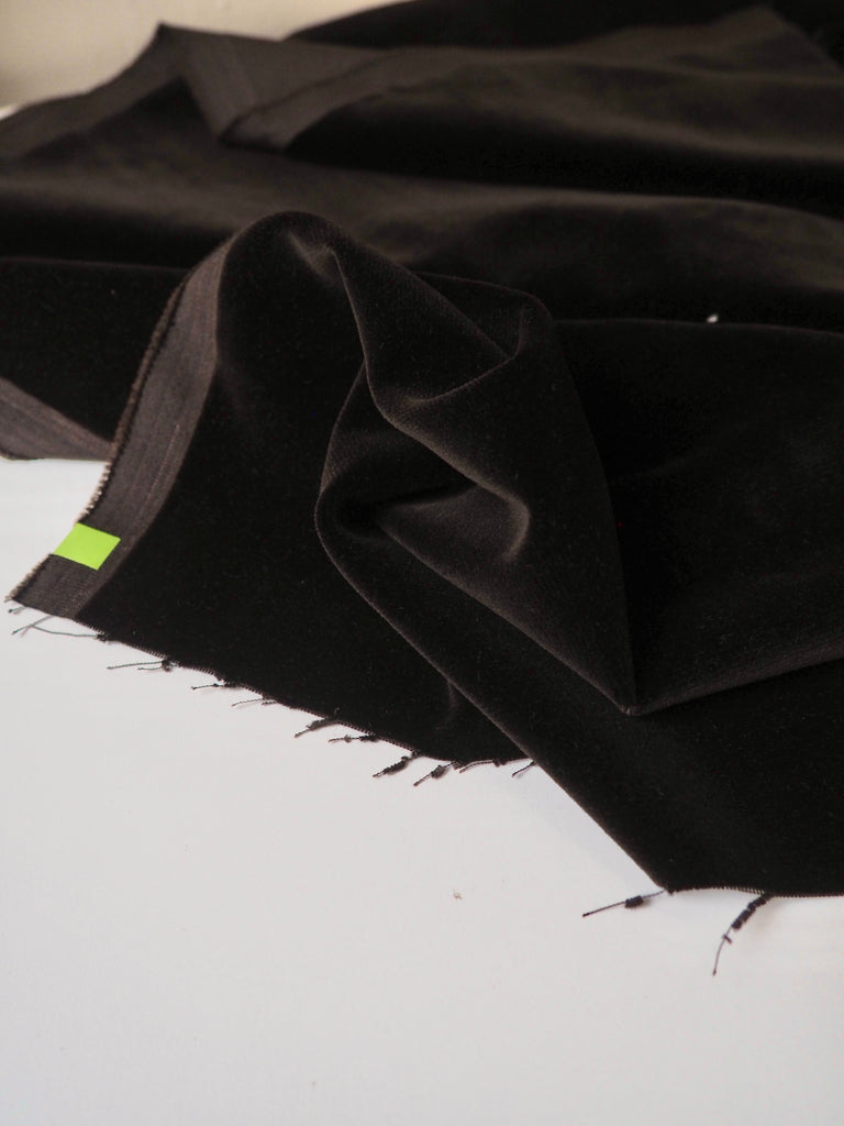 Espresso Cotton Velvet