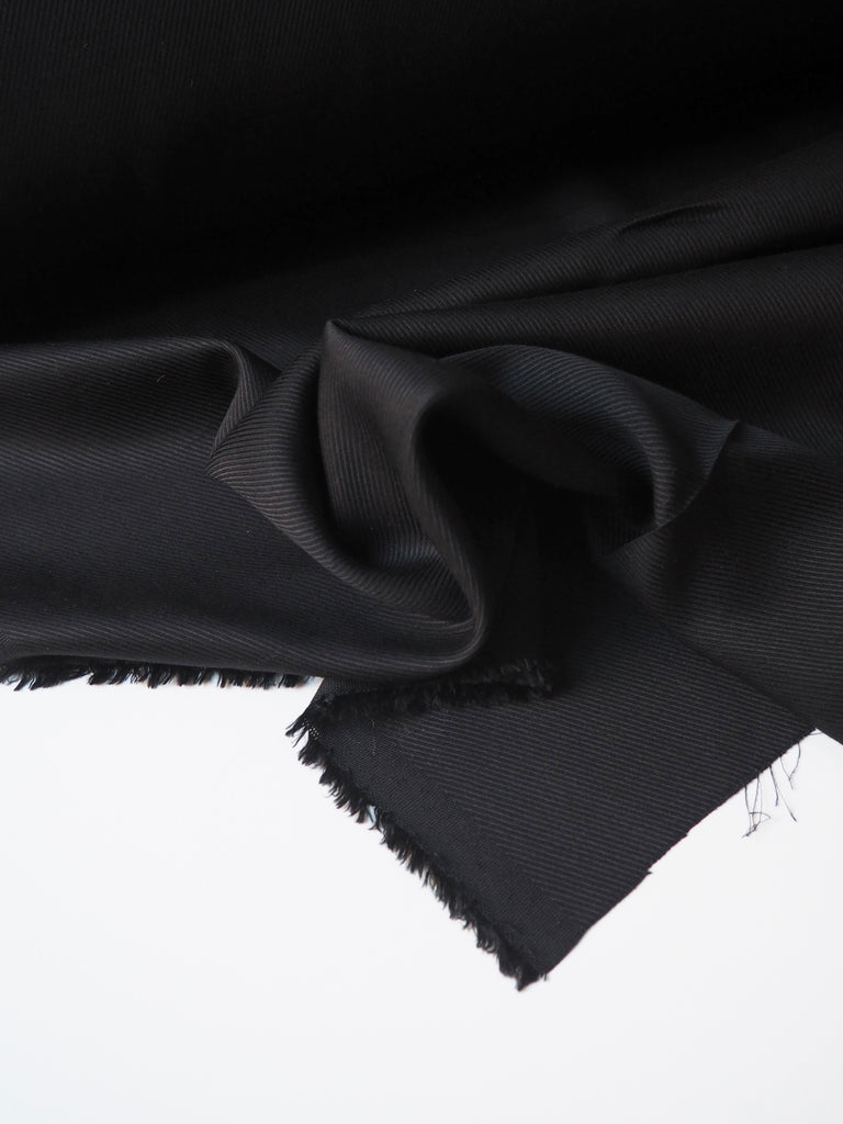 Black Tencel Twill