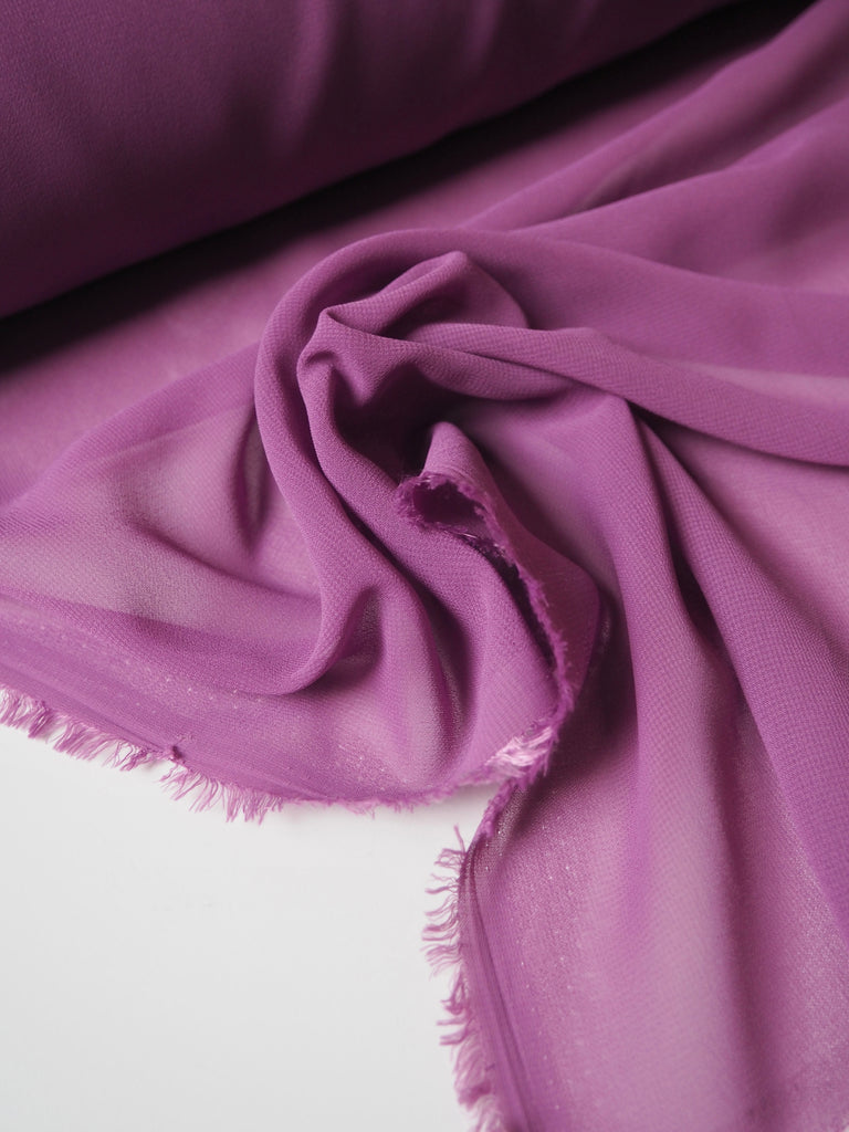 Orchid Purple Georgette