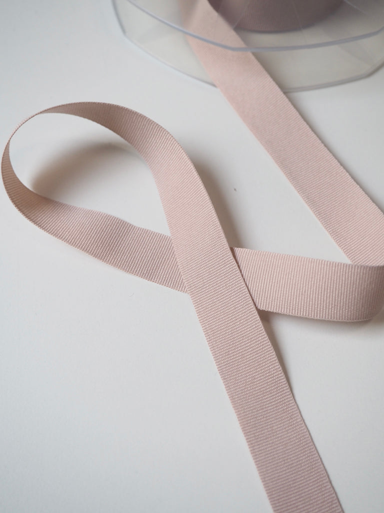 Dusty Pink Grosgrain Ribbon 18mm