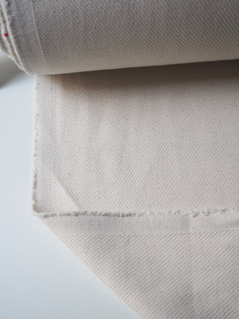 Natural Chunky Cotton Twill