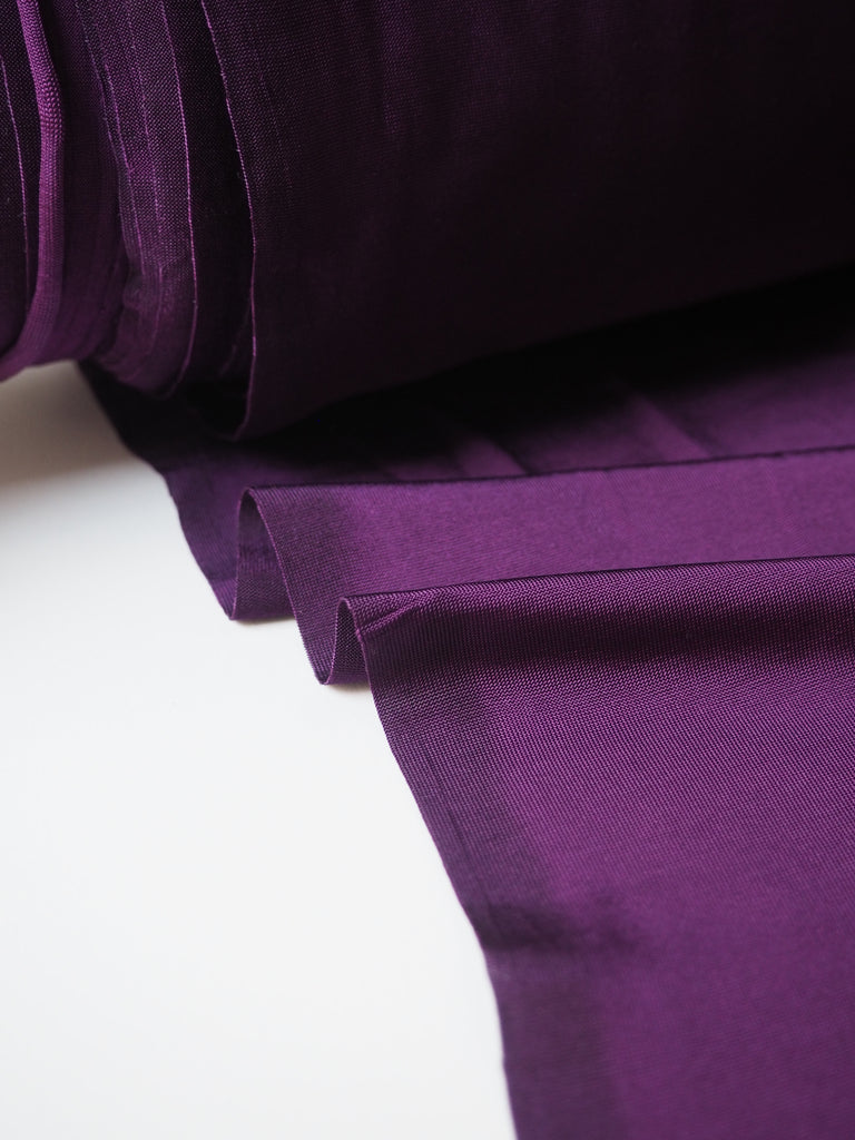 Blackcurrant Satin Viscose Jersey