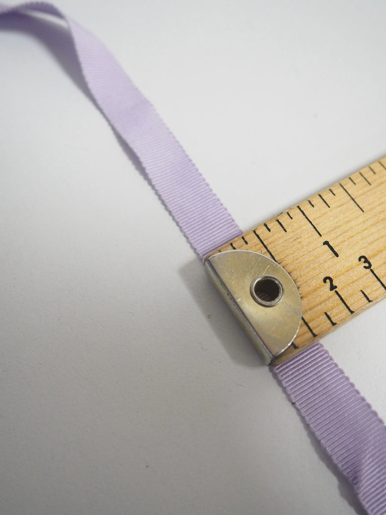 Shindo Lilac Grosgrain Ribbon 12mm