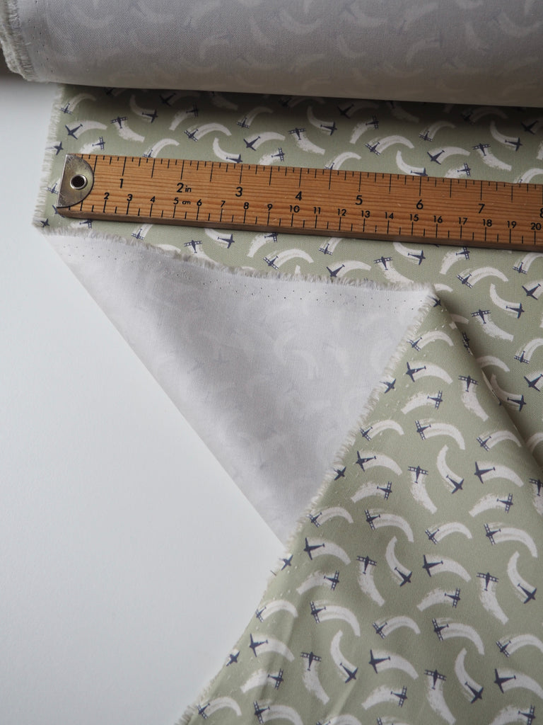 Liberty Green Flying Start Cotton Twill