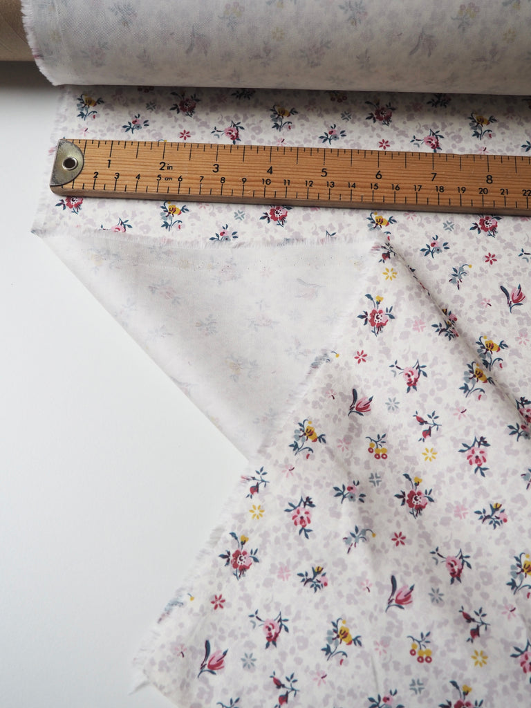 Liberty Pink Floral Cotton Twill