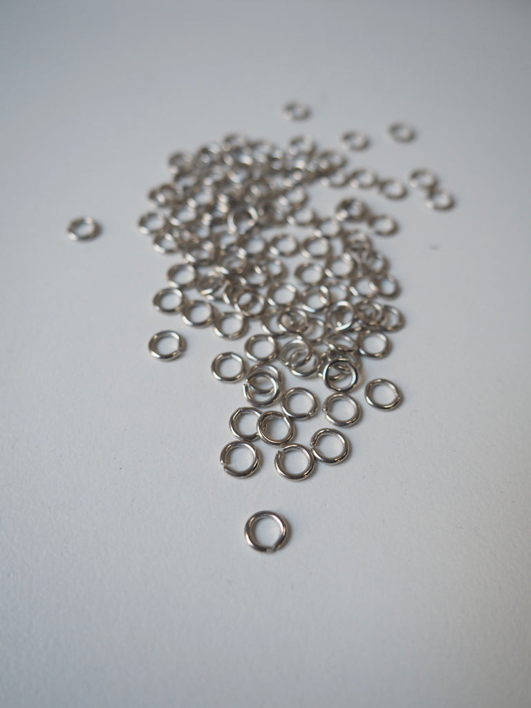Silver Ring 5mm- 10 pieces
