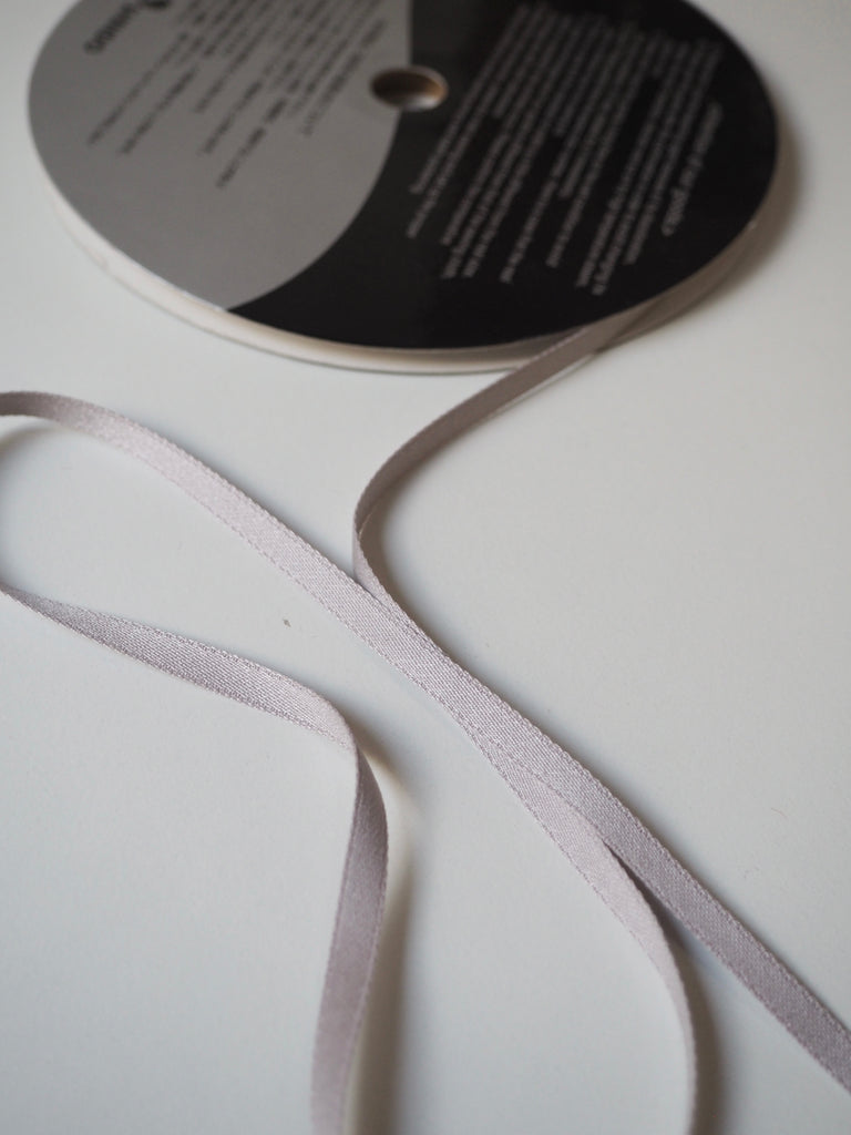 Shindo Matte Light Grey Ribbon 6mm