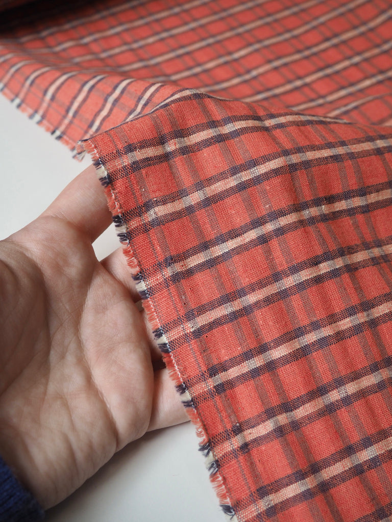 Salamander Check Cotton/Linen