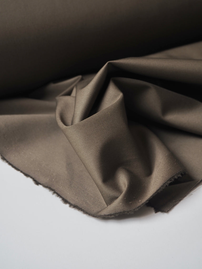 Olive Lightweight Cotton Twill