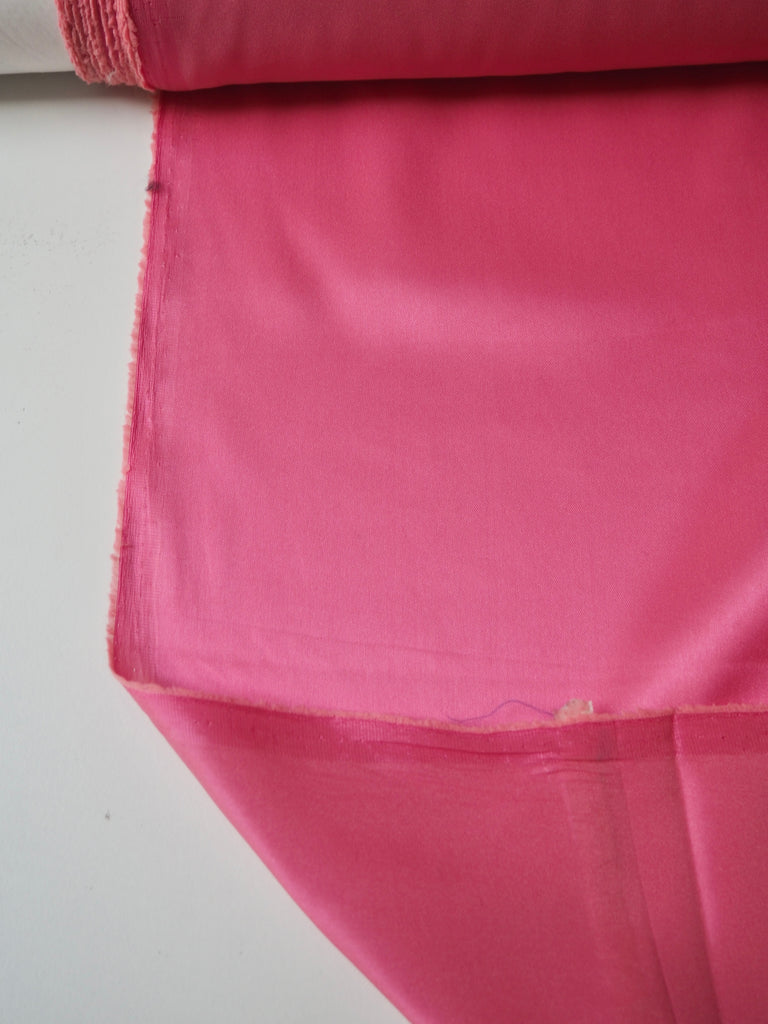 Salmon Pink Stretch Acetate Satin Twill Lining