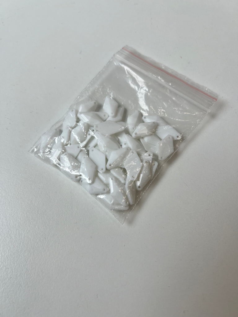 White Beads 19g
