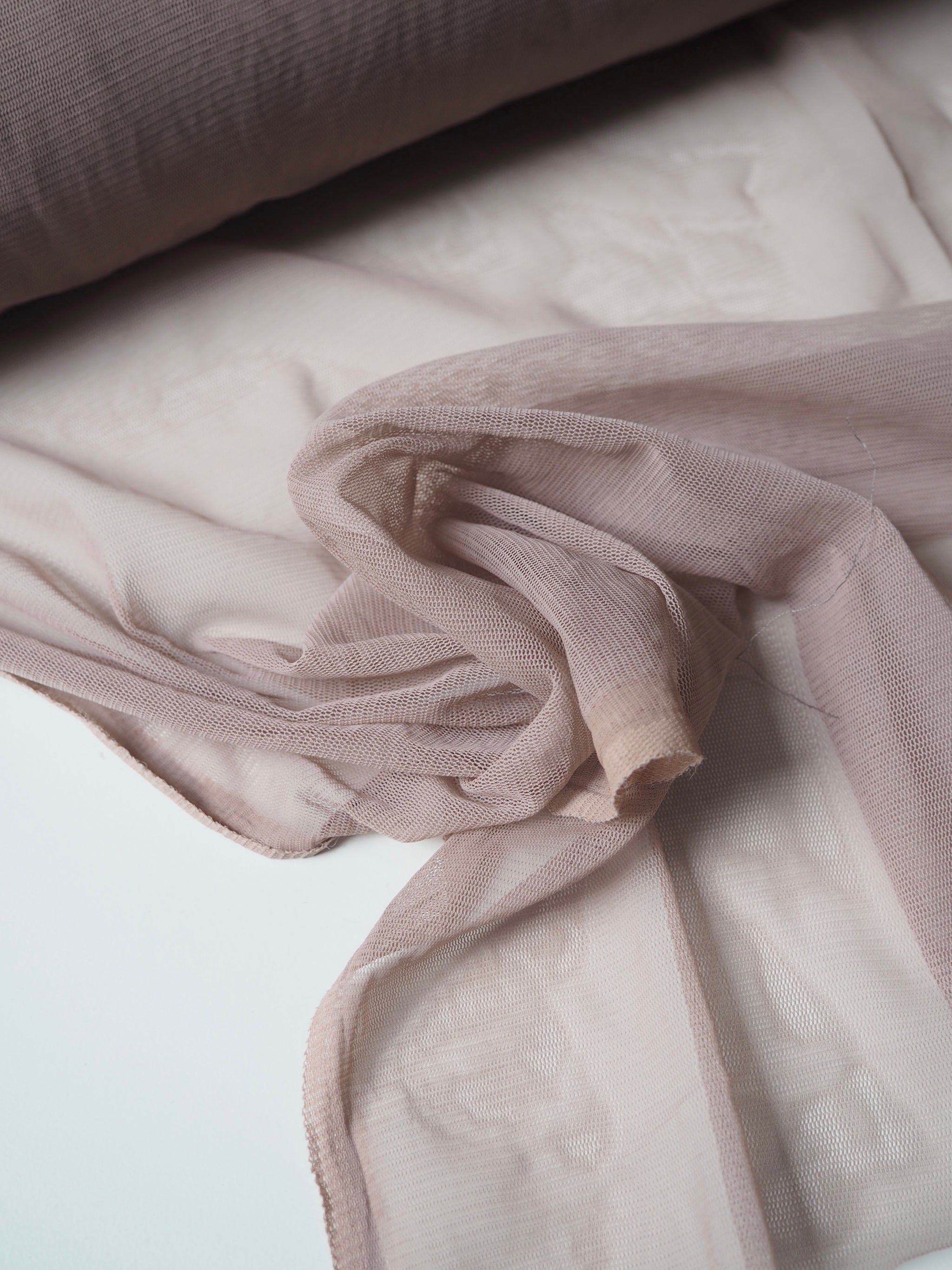 Taupe Stretch Tulle – The New Craft House