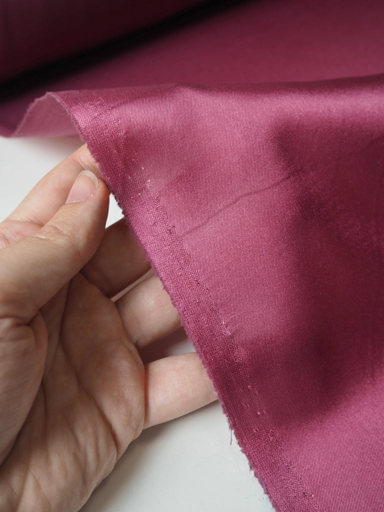 Dusty Pink Stretch Acetate Satin Twill Lining