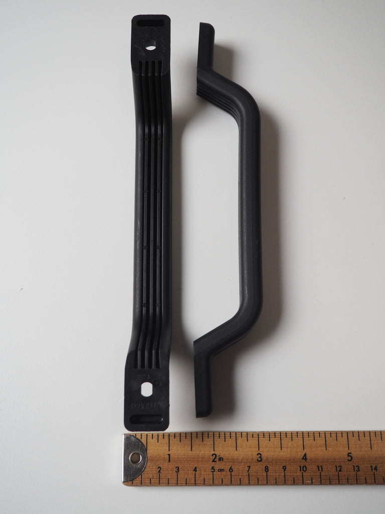 Black Plastic Bag Handles 24cm