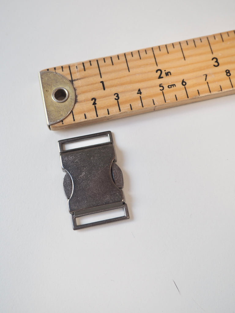 Gunmetal Side Release Buckle 40mm