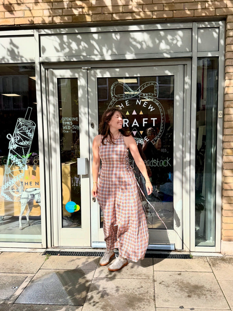 Summertime Plaid Linen