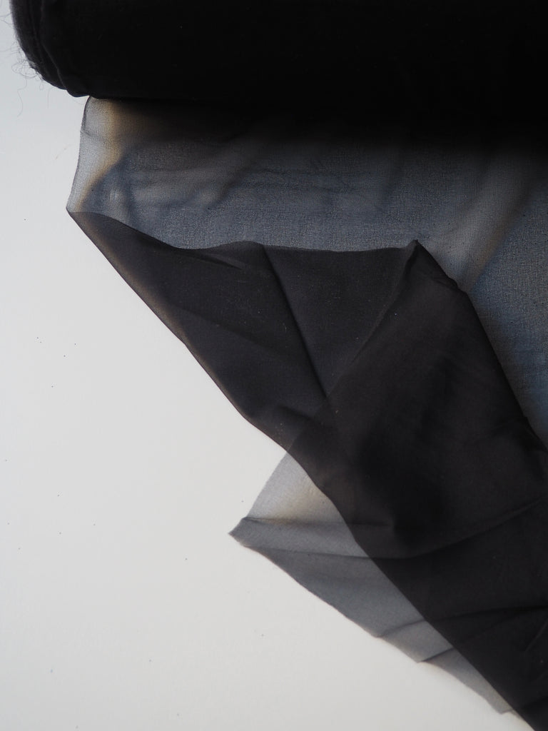 Black Ultrafine Fusible Interfacing