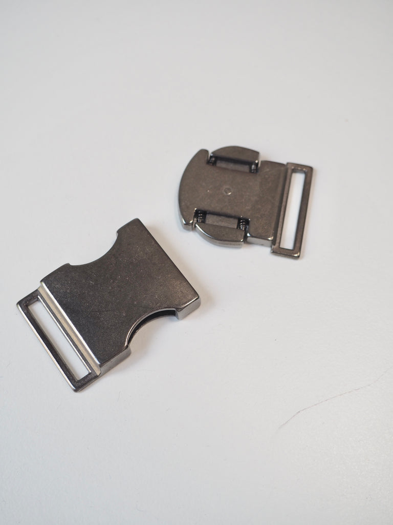 Gunmetal Side Release Buckle 50mm