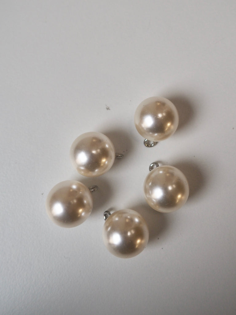 Faux Pearl Shank Buttons 18mm/28L