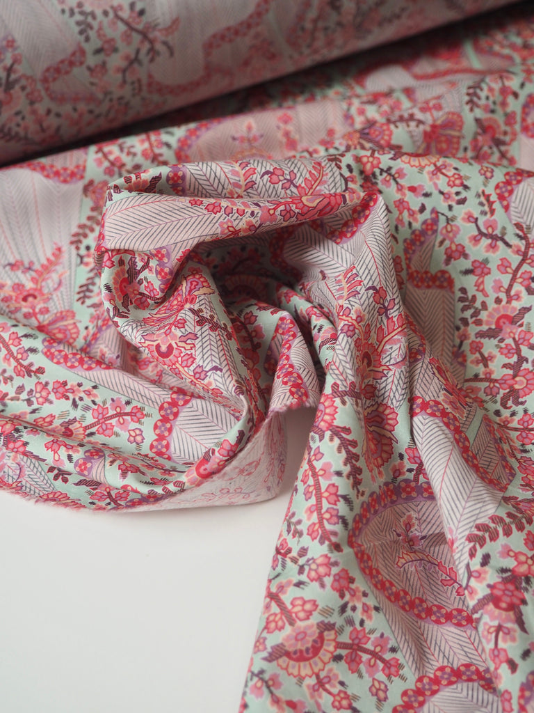 Liberty Pink Cecil Tana Cotton Lawn