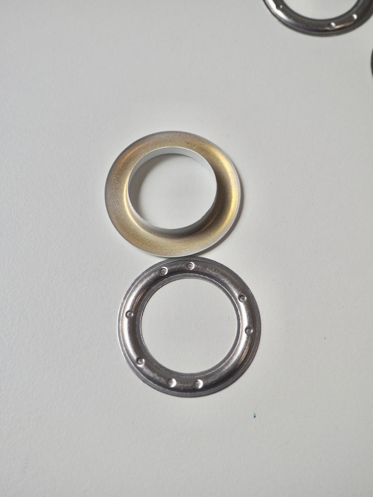 Matte White Eyelets 35mm